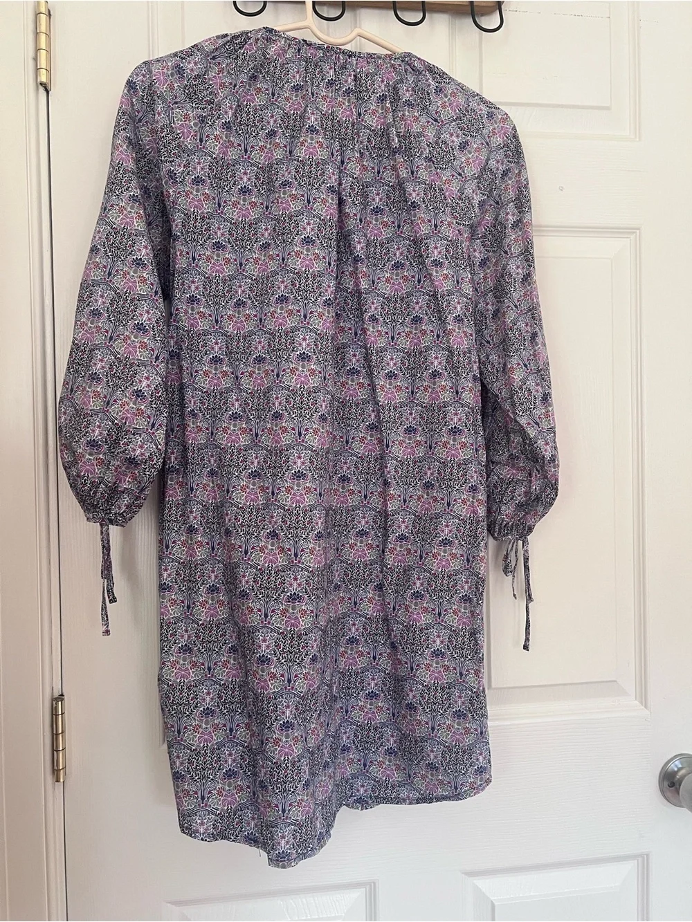 Liberty Fabric x J.Crew Club Nouveau Floral Button-Front Dress